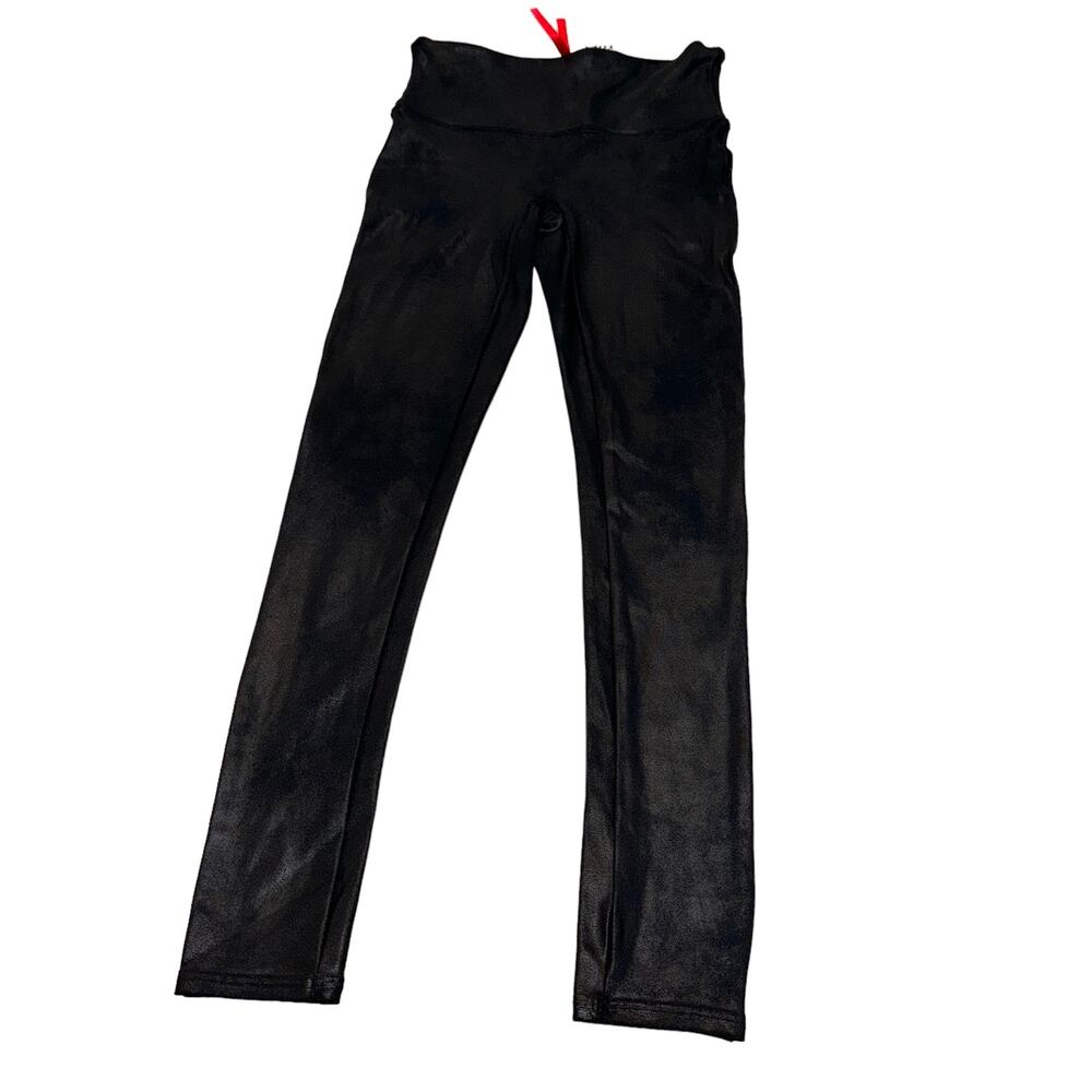Spanx Women's Faux Leather Leggings, 27” Black, Size S, Perfect Condition!